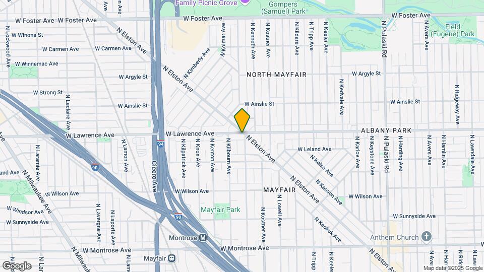 4750 N Kenneth Ave Map and Location Details