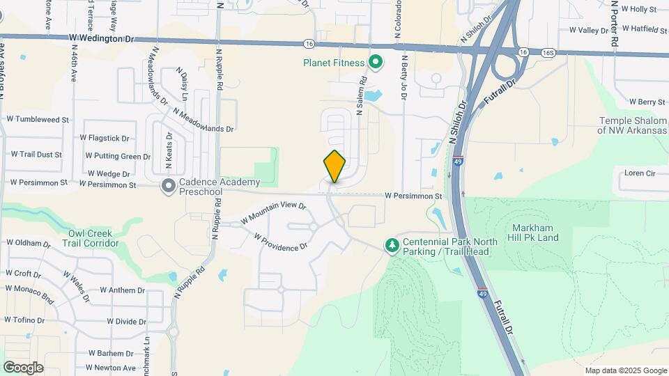 510 N Salem Rd Map and Location Details