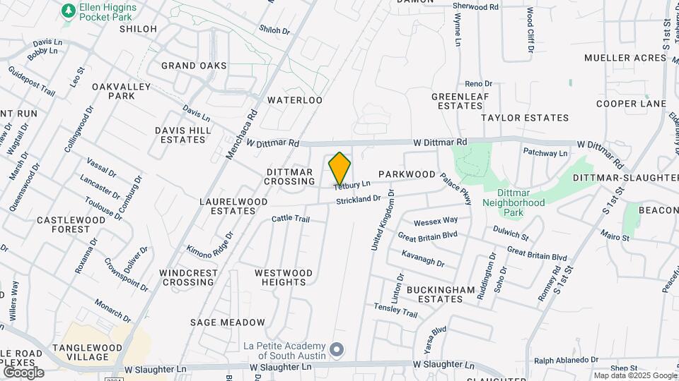 1315 Tetbury Ln Map and Location Details