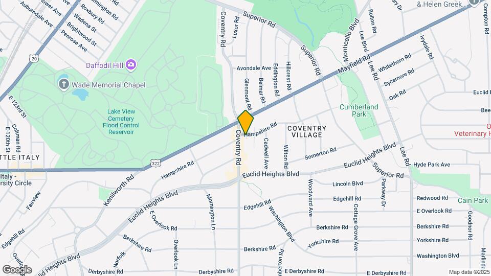2814 Hampshire Rd Map and Location Details