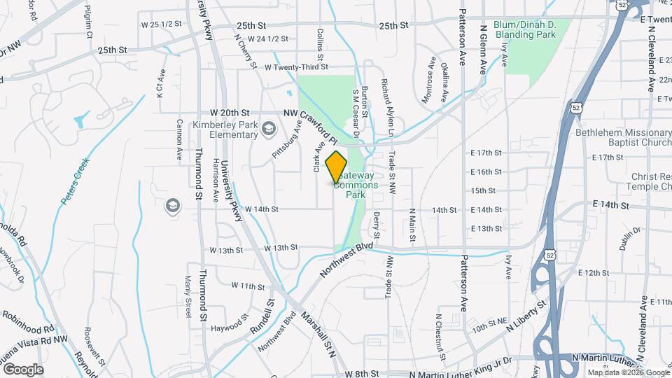 1415 Underwood Ave Map and Location Details