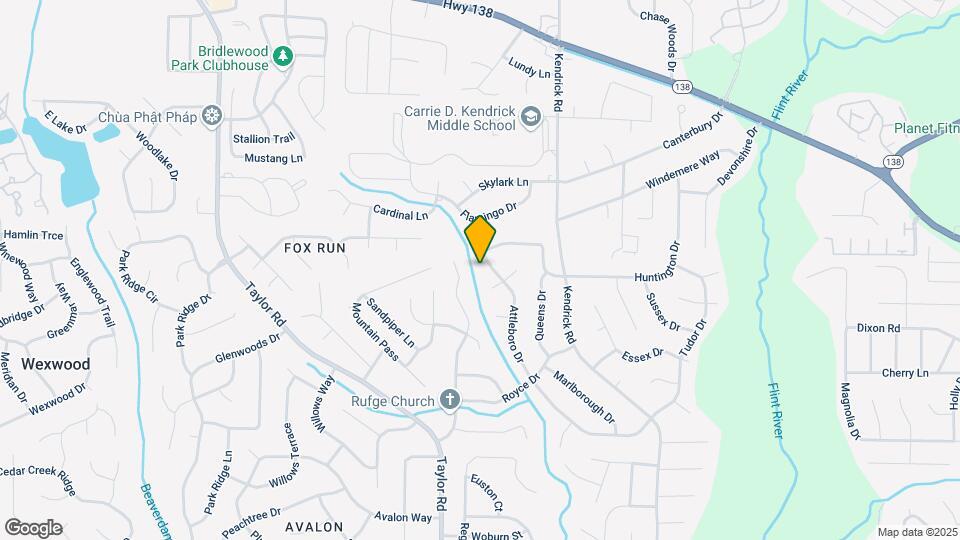 8145 Attleboro Dr Mapa y Detalles de la Ubicación