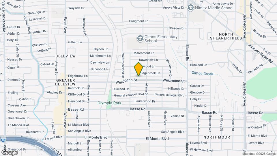 623 Weizmann St Map and Location Details