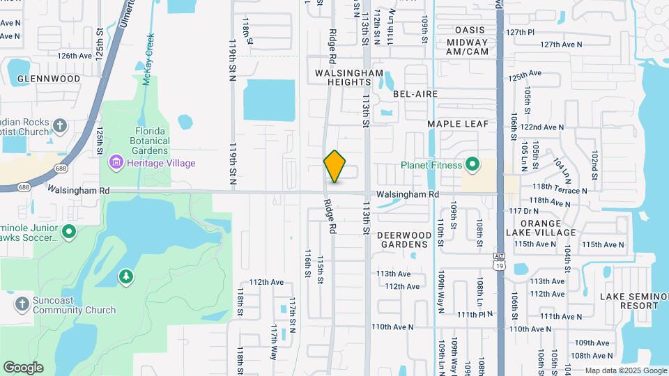 11447 Walsingham Rd Map and Location Details