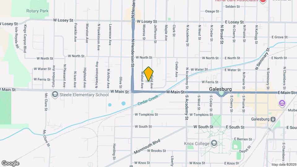 78 Garfield Ave Map and Location Details