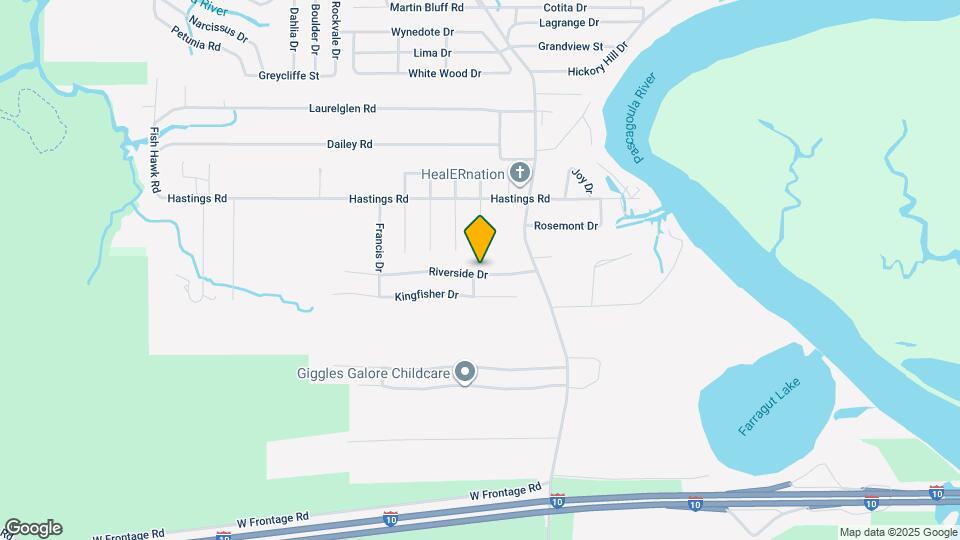 1512 Riverside Dr Map and Location Details