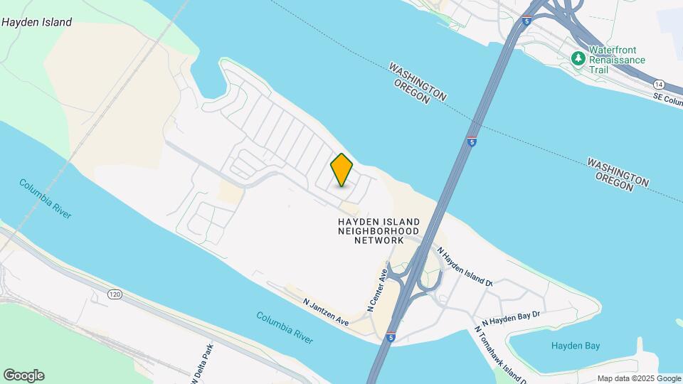 1501 N Hayden Island Dr Mapa y Detalles de la Ubicación