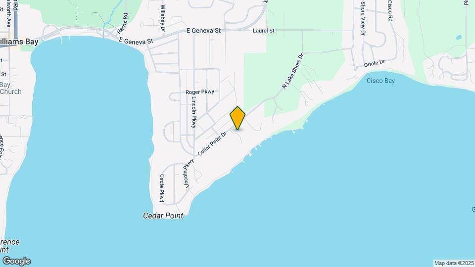 695 Cedar Point Dr Map and Location Details