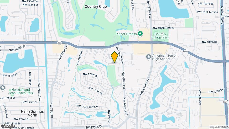 18310 NW 68th Ave Map and Location Details