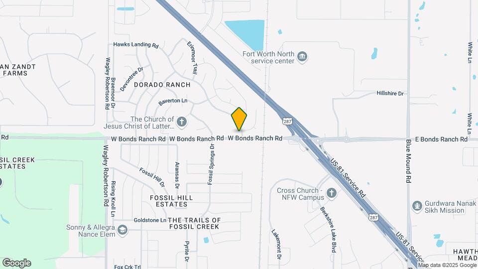 10701 Hawks Landing Rd Map and Location Details