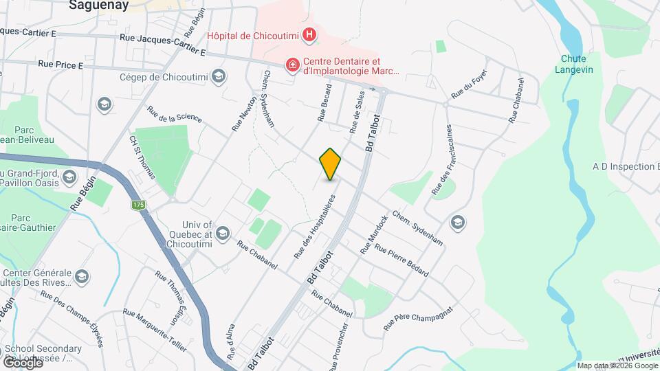 620 Des Hospitalieres Rue Map and Location Details