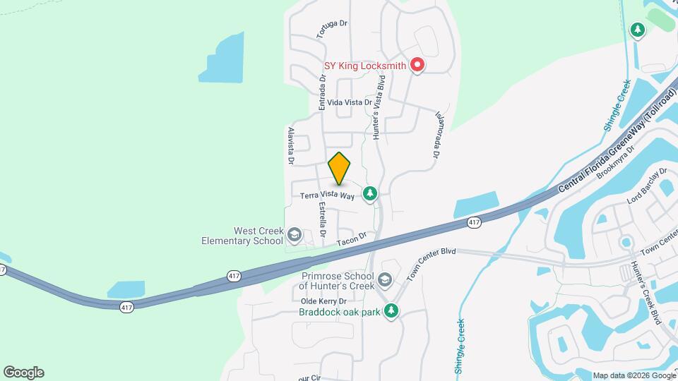 5007 Terra Vista Way Map and Location Details