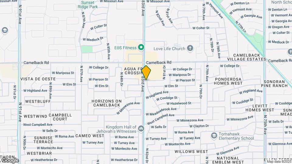 4742 N 82nd Ave Map and Location Details