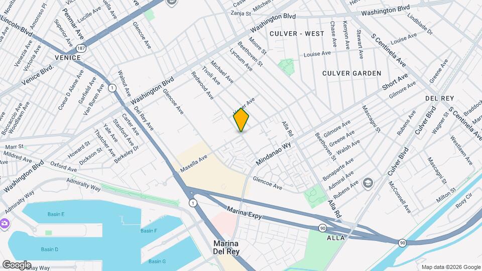 433 Redwood Ave Map and Location Details