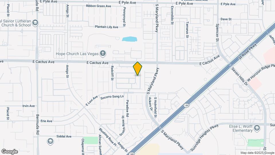 10600 Corte Sierra St Map and Location Details