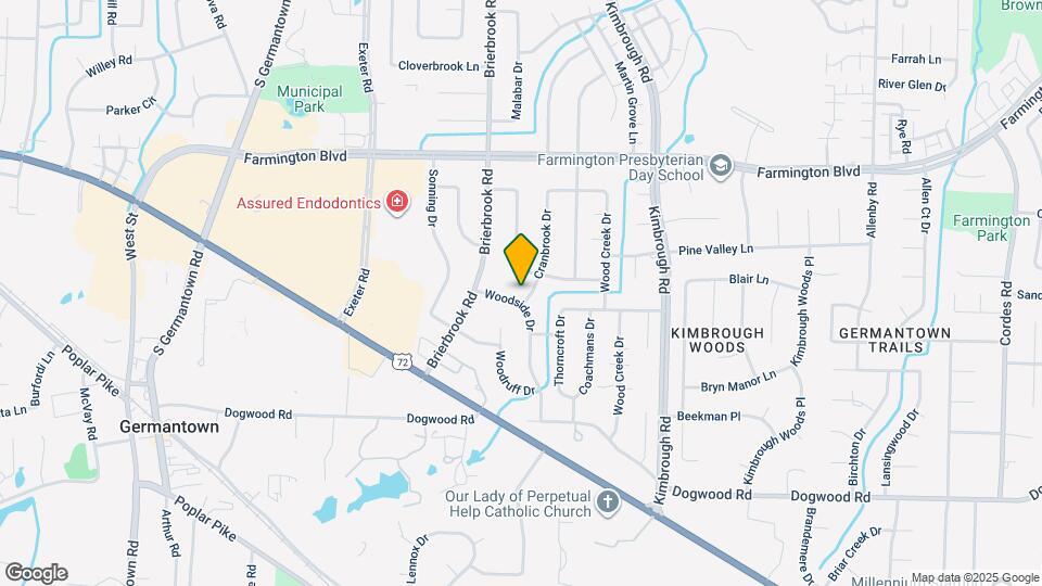 2133 Cranbrook Dr Map and Location Details