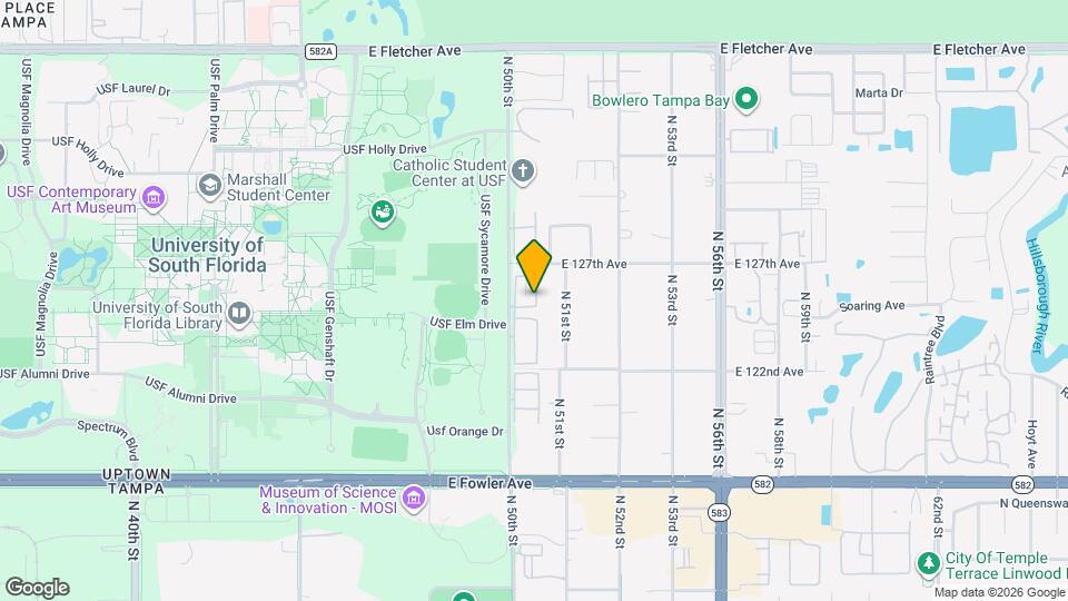 5016 Sunridge Palms Dr Map and Location Details