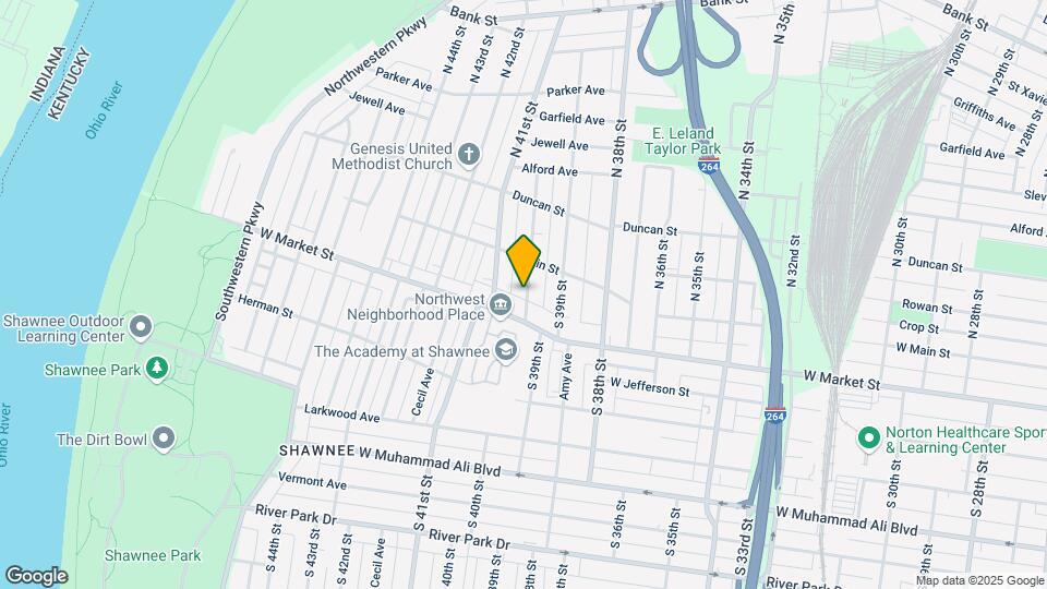 120 S 40th St Map and Location Details