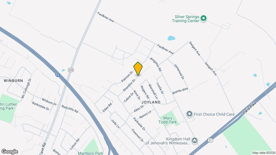 2364 Shandon Dr Map and Location Details