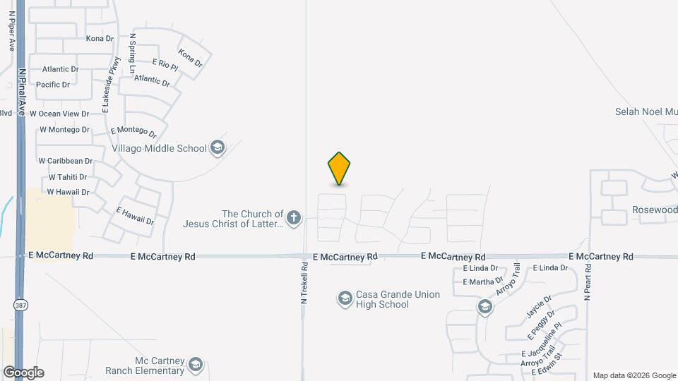 1142 E Westwood Dr Mapa y Detalles de la Ubicación