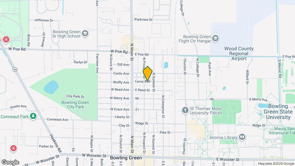 208 Leroy Ave Map and Location Details