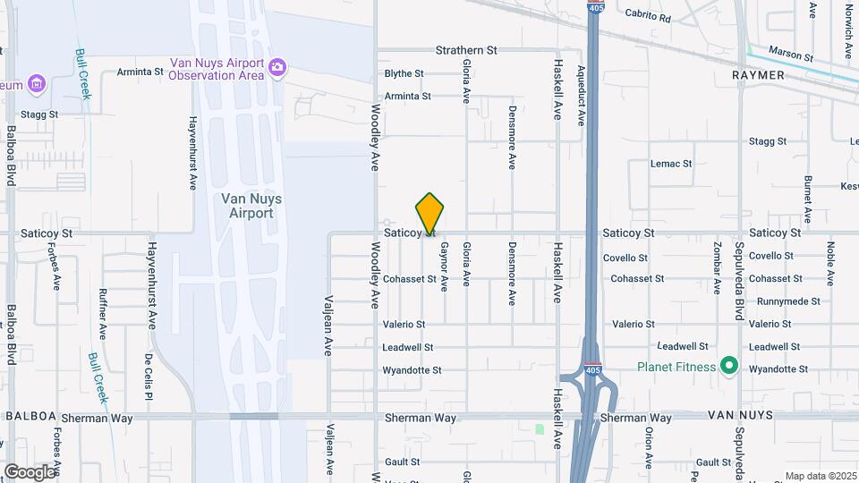 7548 Gaviota Ave Mapa y Detalles de la Ubicación