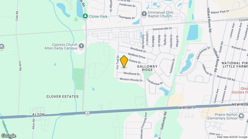 256 Westedge Ct Mapa y Detalles de la Ubicación