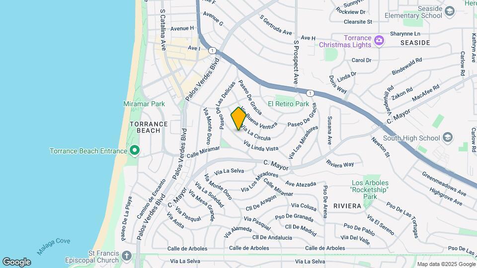 260 Via Linda Vista Mapa y Detalles de la Ubicación