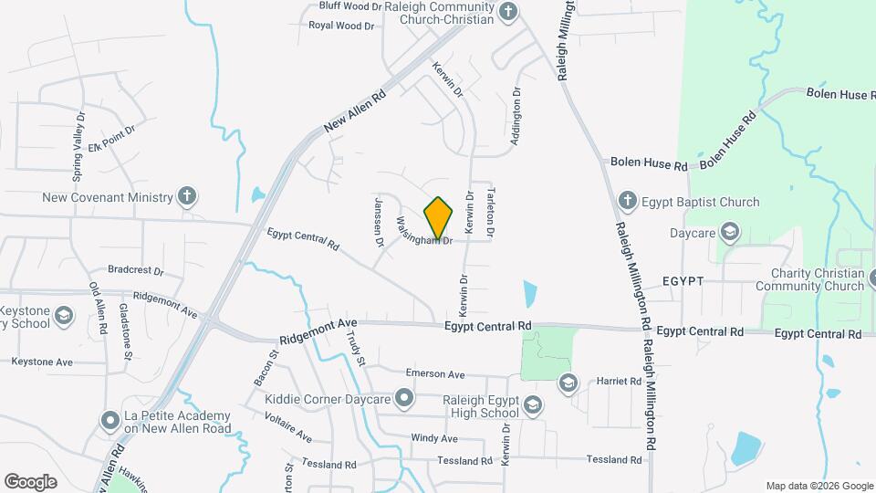 3829 Walsingham Dr Map and Location Details