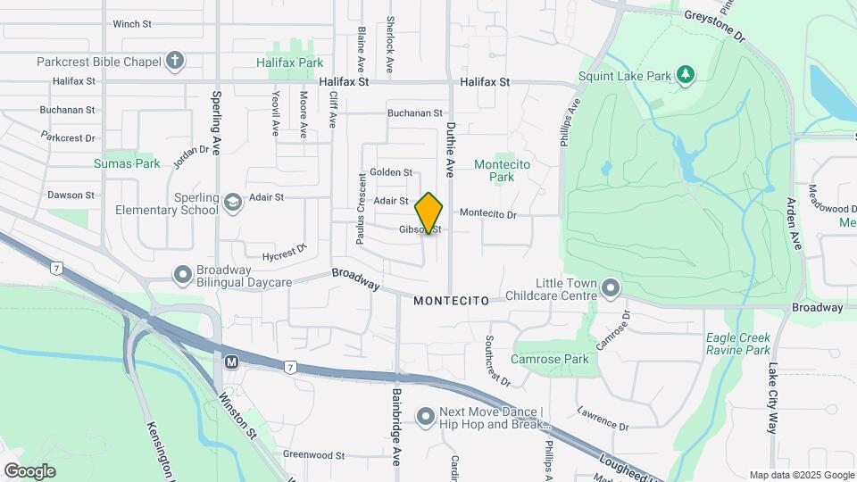 7192 Paulus Crescent Map and Location Details