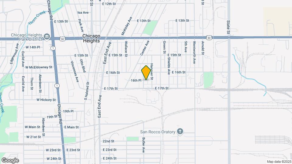 1629 Butler Ave Mapa y Detalles de la Ubicación