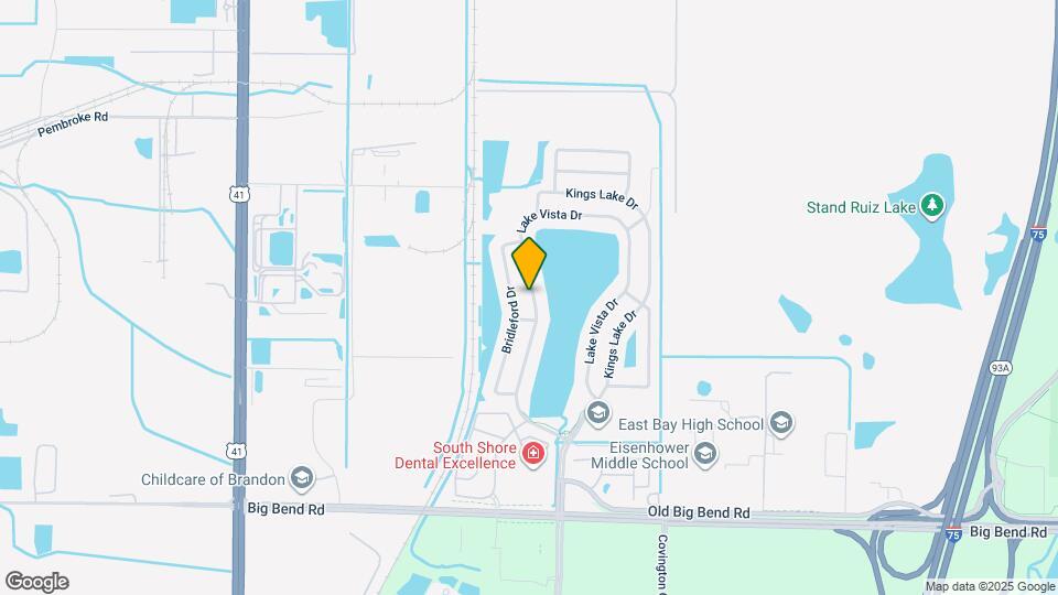 12612 Lake Vista Dr Map and Location Details