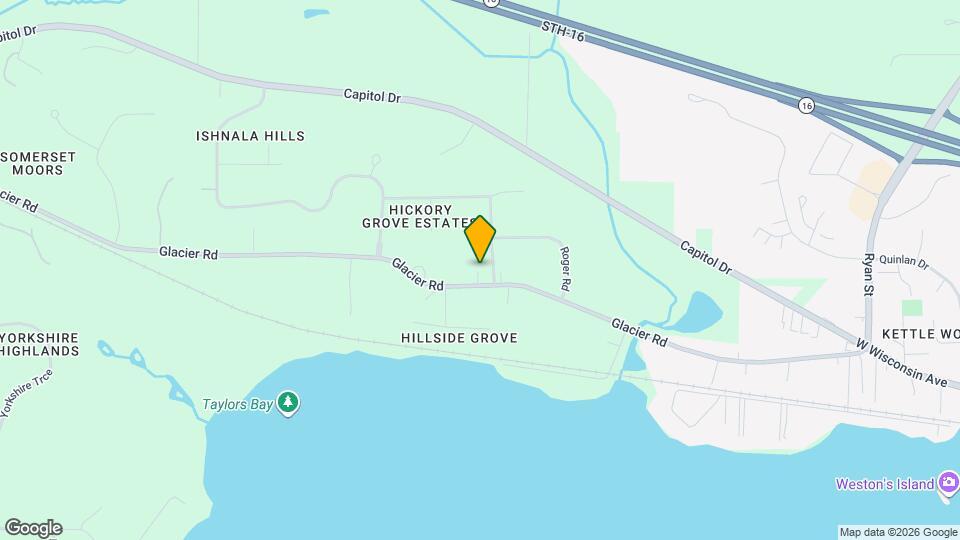 N40W27368 Glacier Rd, Unit Upper Mapa y Detalles de la Ubicación