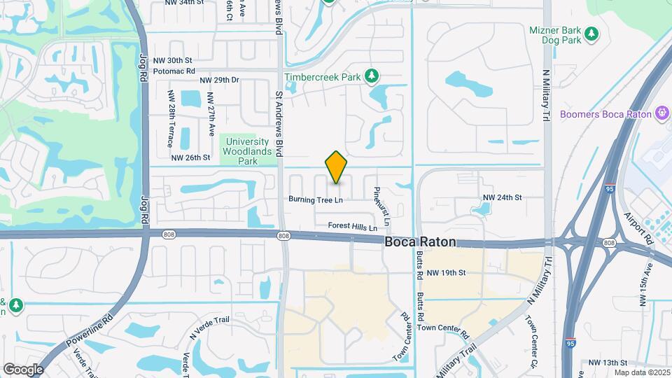 105 Orchard Ridge Ln Map and Location Details