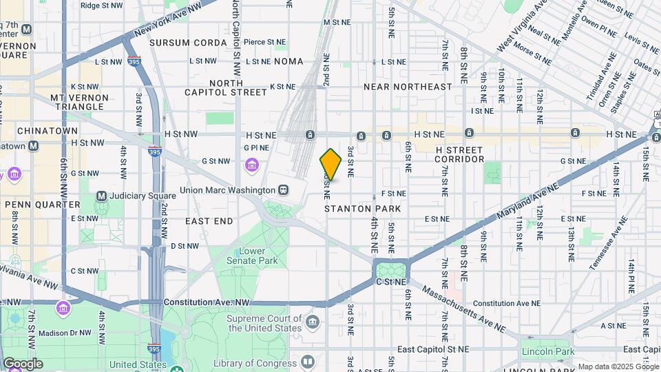 611 2nd St NE Map and Location Details
