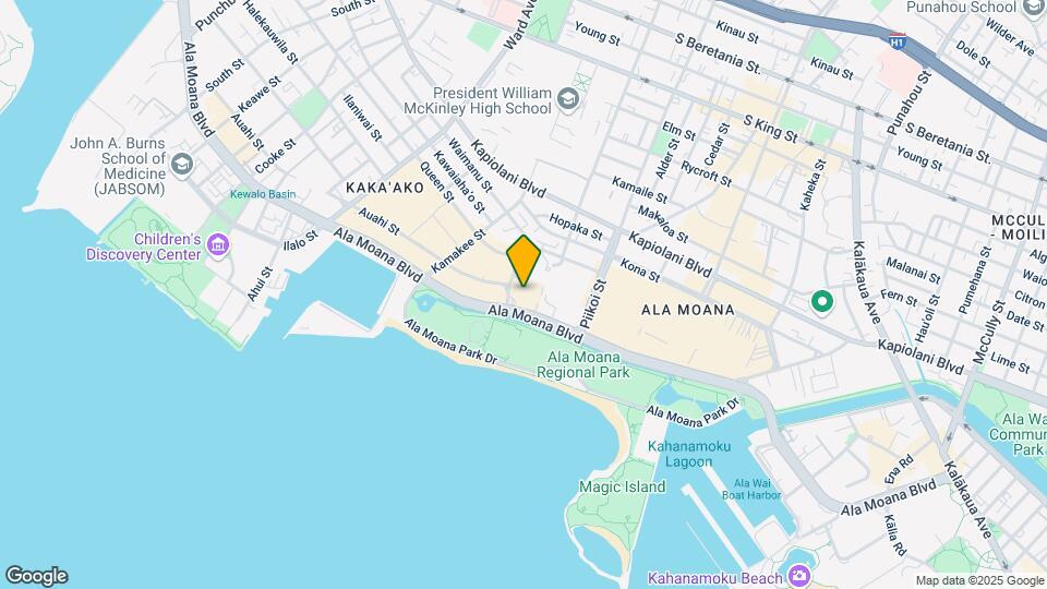 Hokua Mapa y Detalles de la Ubicación