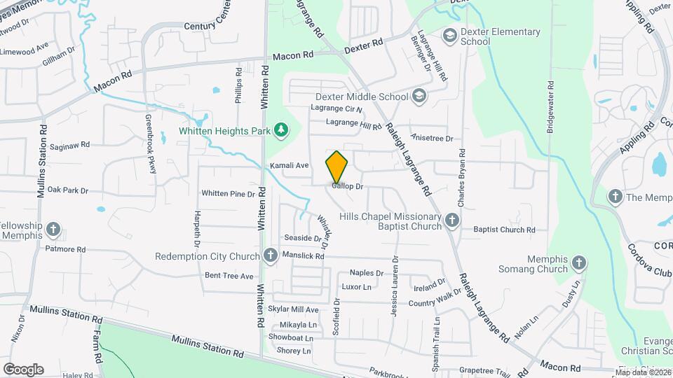 6899 Gallop Dr Mapa y Detalles de la Ubicación