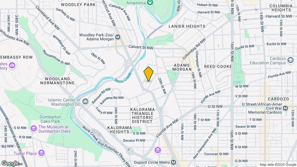 2312 Ashmead Pl NW Mapa y Detalles de la Ubicación