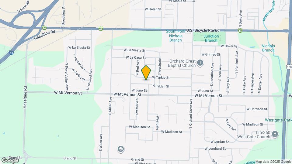 4353 W Tilden St Map and Location Details