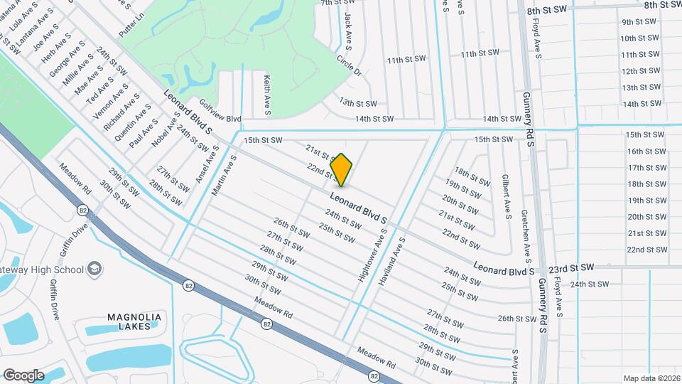 4646 Leonard Blvd S Map and Location Details