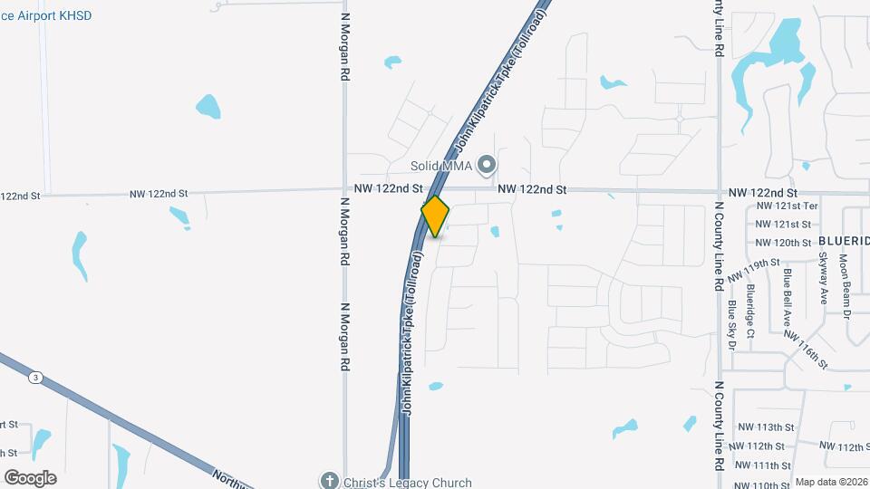 12101 Jude Way Map and Location Details