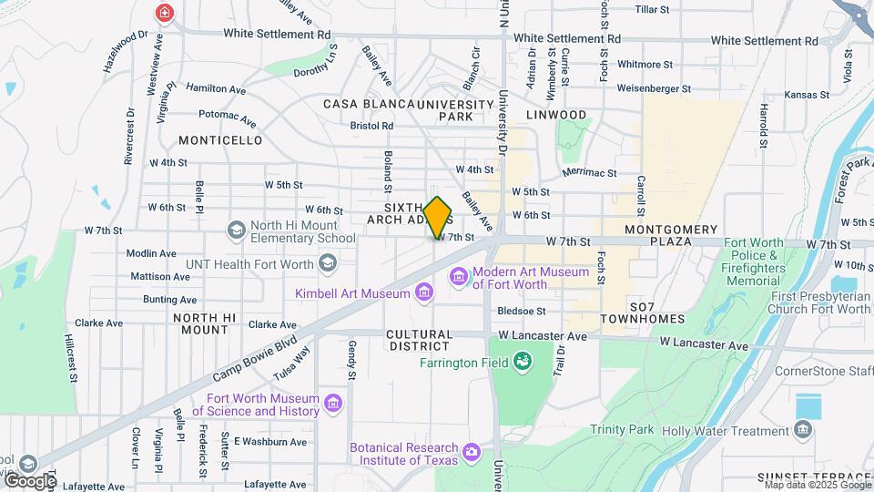 833 Van Cliburn Way Map and Location Details