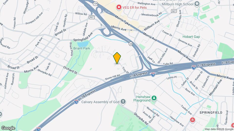 16D Troy Dr Map and Location Details