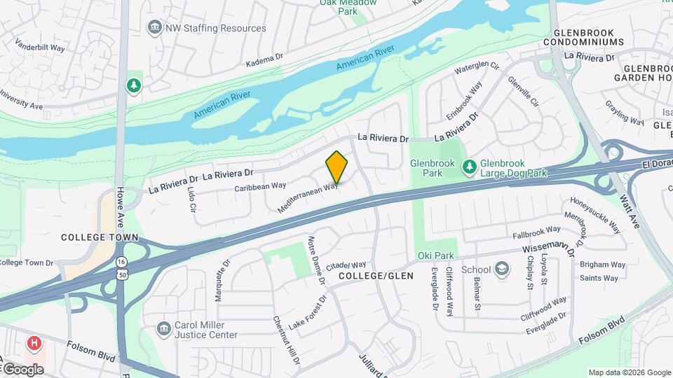 8384 Mediterranean Way Map and Location Details