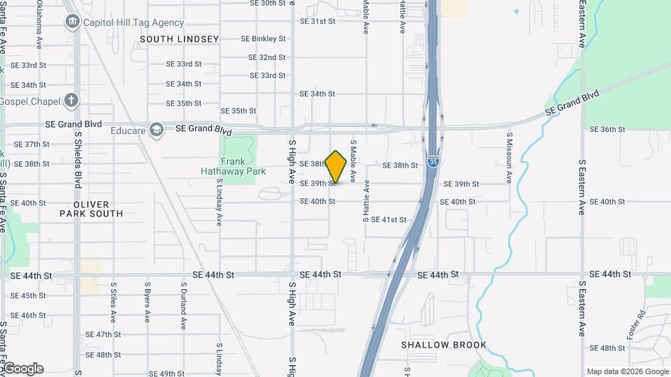 1104 SE 39th St Map and Location Details