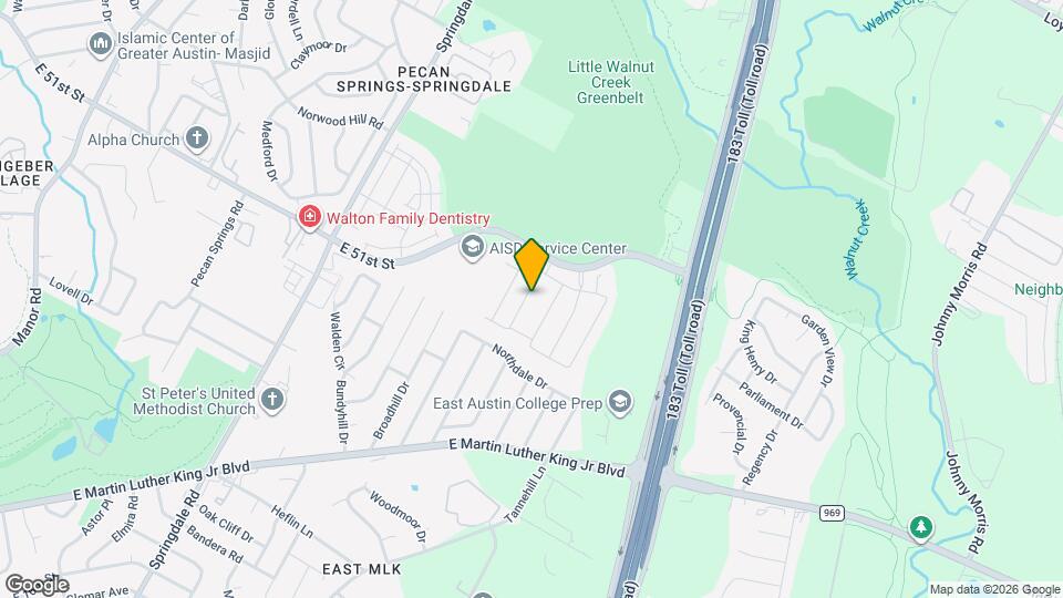 5309 Jason Dr Map and Location Details