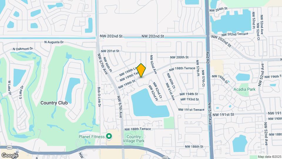 6320 NW 199th St Map and Location Details