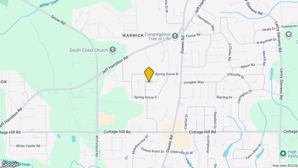 8913 Winter Ct Map and Location Details
