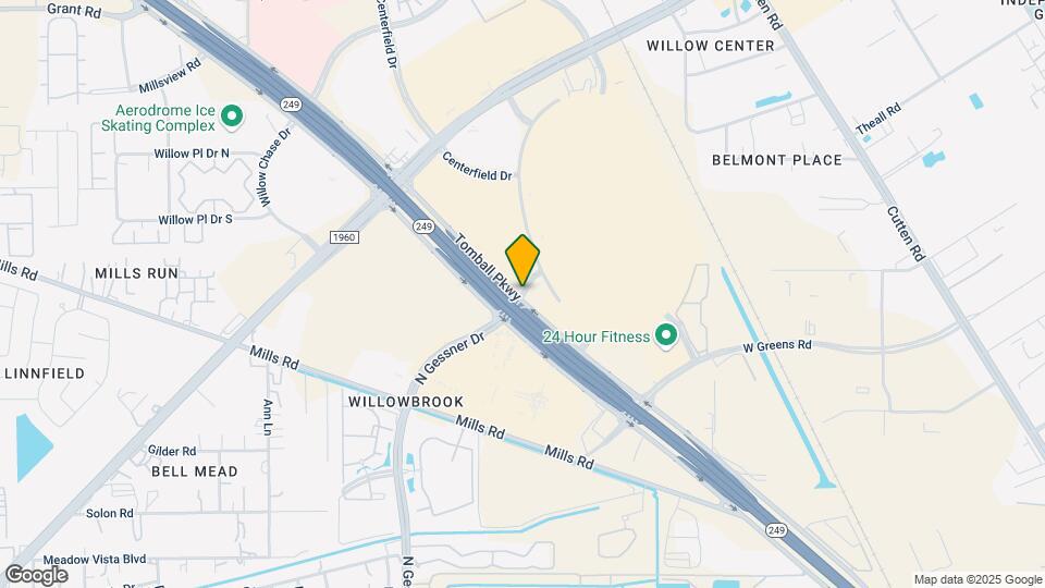 17200 N Gessner Rd Map and Location Details