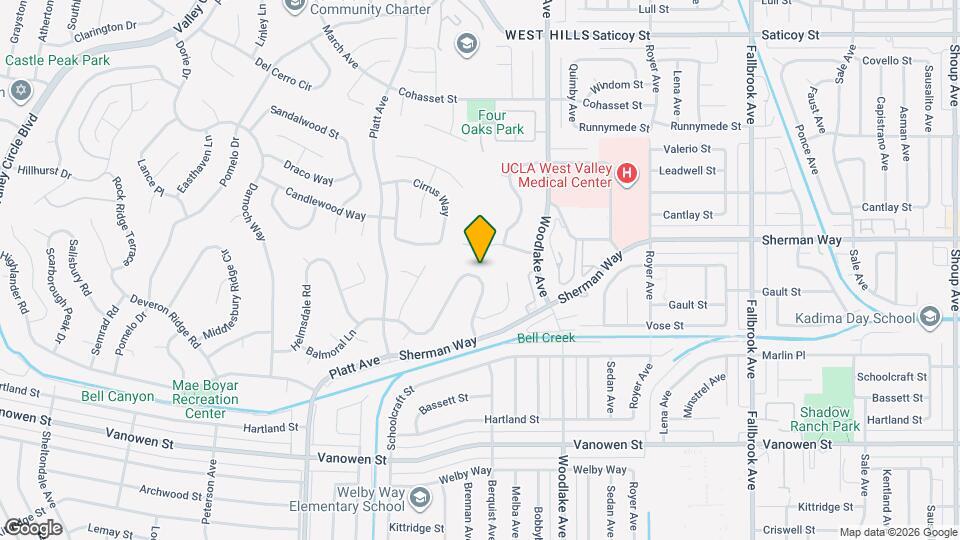 23353 Balmoral Ln Map and Location Details